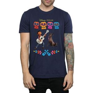 Coco Mens Miguel Cotton Logo T-Shirt / Black